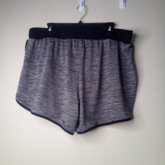 Tek Gear Workout Gear Shorts Women XXL Running Active Athletic Gray Black - Picture 13 of 16